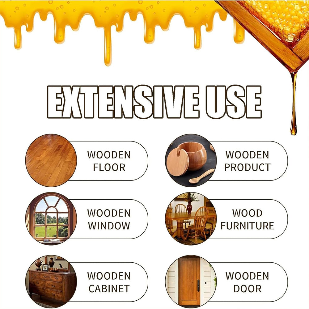 Extensive use guide for beeswax spray on hardwood floors cabinets doors and vintage furniture