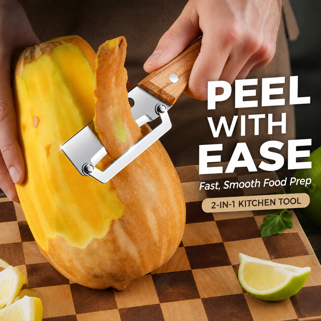 ✨Buy 1 Get 1 Free✨ 2-in-1 Stainless Steel Vegetable Peeler
