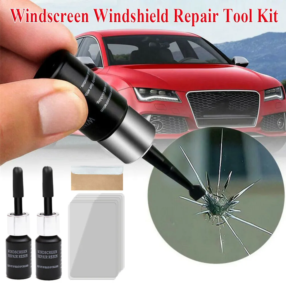 Magic Glass Repair Fluid Kit — Fix Chips & Cracks Instantly (62% OFF Today Only!)