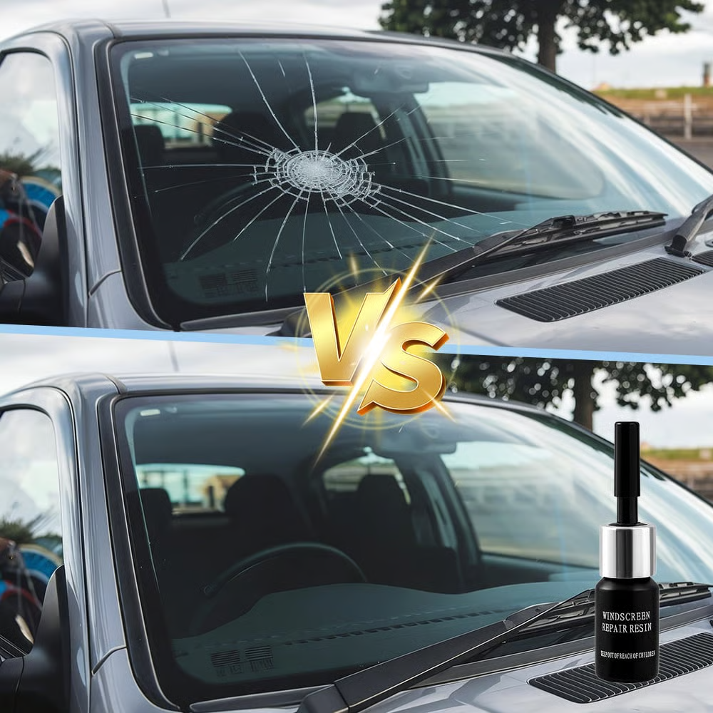 Magic Glass Repair Fluid Kit — Fix Chips & Cracks Instantly (62% OFF Today Only!)