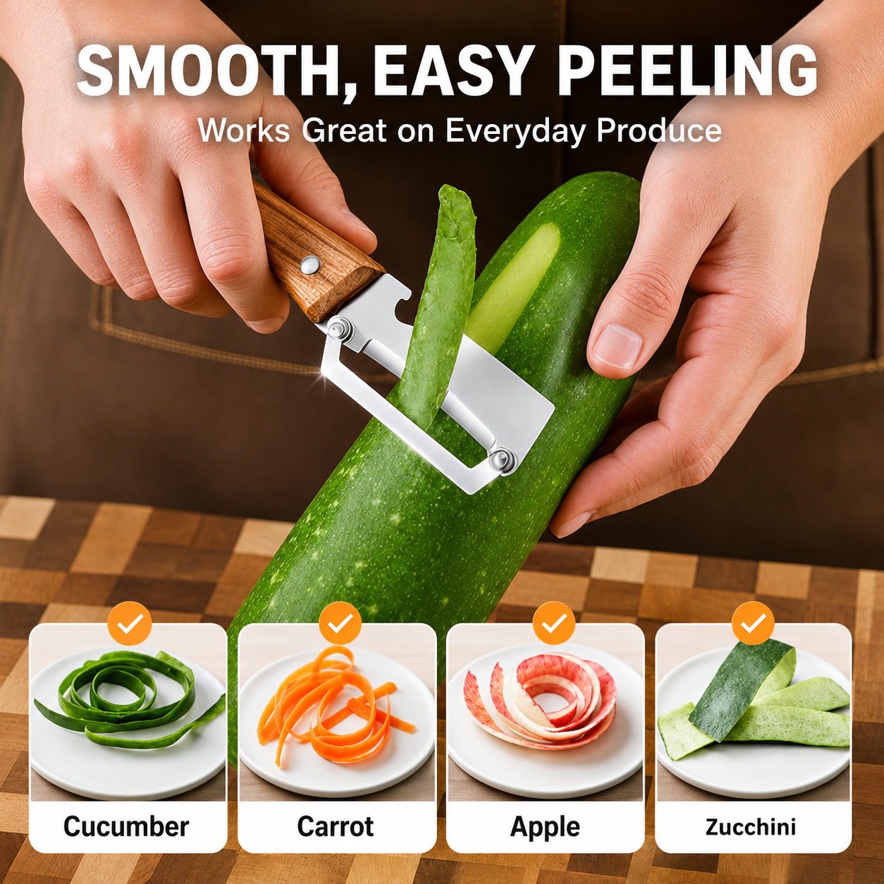✨Buy 1 Get 1 Free✨ 2-in-1 Stainless Steel Vegetable Peeler