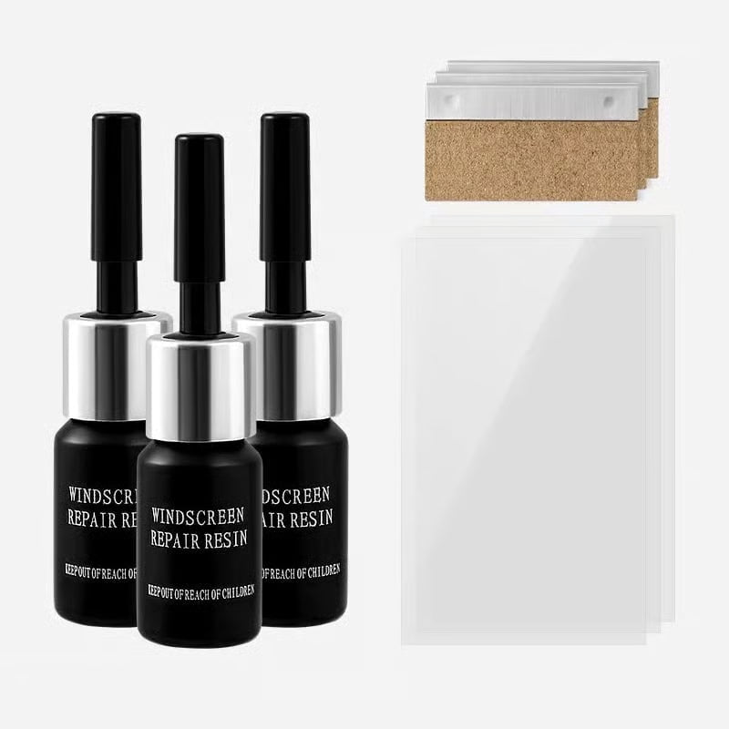 Magic Glass Repair Fluid Kit — Fix Chips & Cracks Instantly (62% OFF Today Only!)