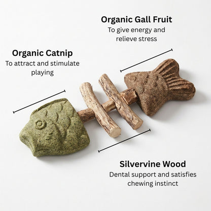LAST DAY 50% OFF🎁 Catnip & Silvervine Chew