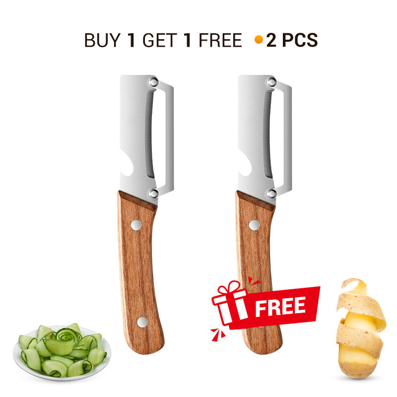 ✨Buy 1 Get 1 Free✨ 2-in-1 Stainless Steel Vegetable Peeler