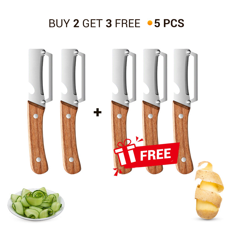 ✨Buy 1 Get 1 Free✨ 2-in-1 Stainless Steel Vegetable Peeler